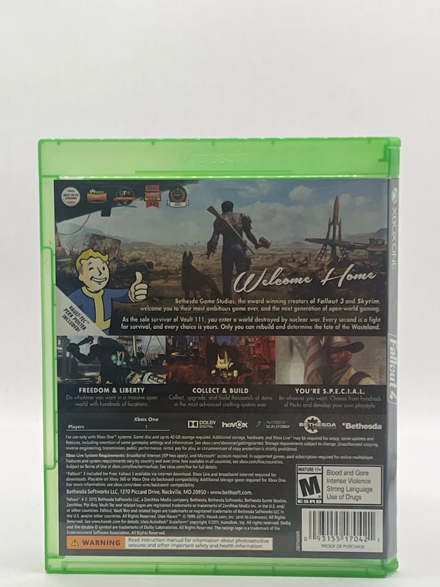 Fallout 4 CL04 (CIB) Xbox One