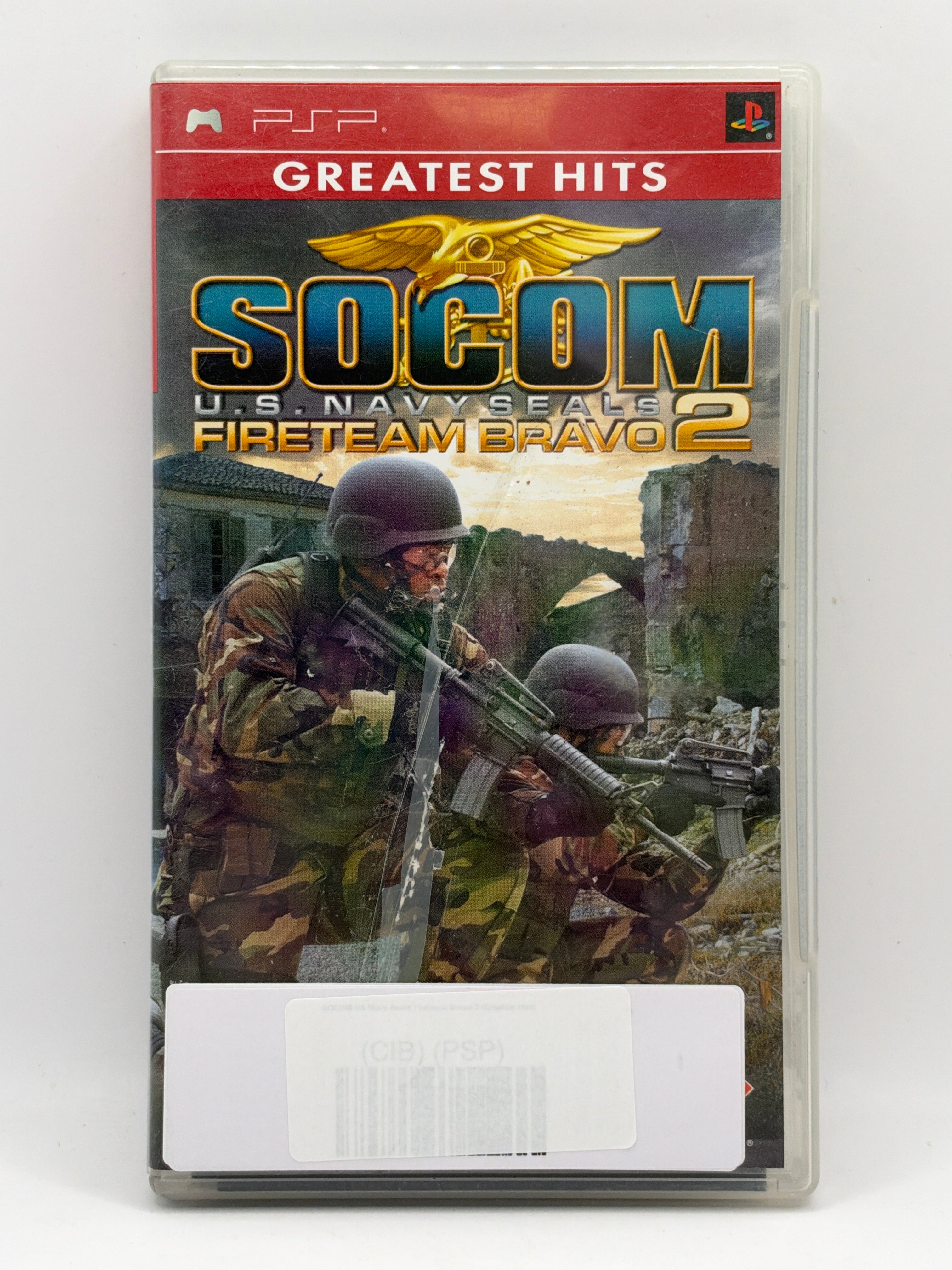 SOCOM US Navy Seals Fireteam Bravo 2 [Greatest Hits] CL01 (CIB) PSP