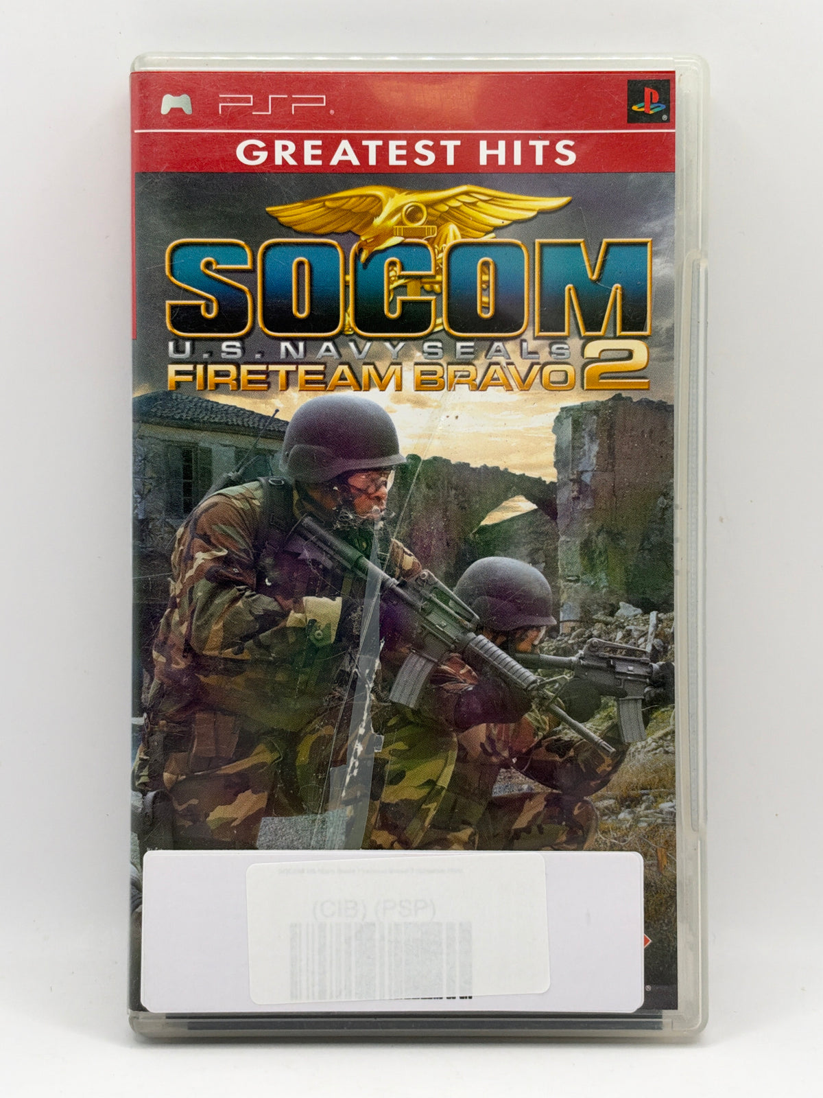 SOCOM US Navy Seals Fireteam Bravo 2 [Greatest Hits] CL01 (CIB) PSP