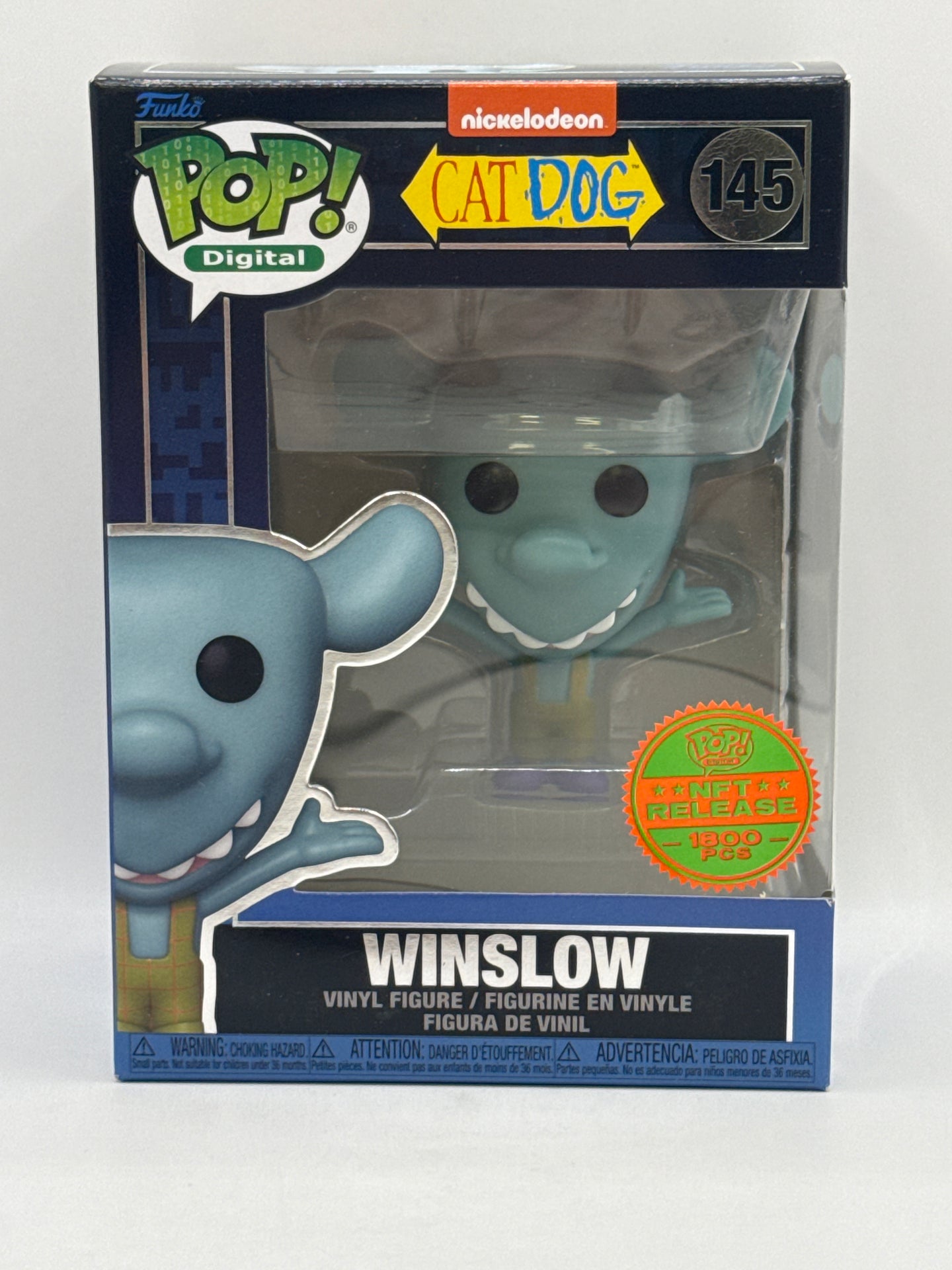 Cat Dog: Winslow - NFT Release 1800 PCS #145 Funko Pop