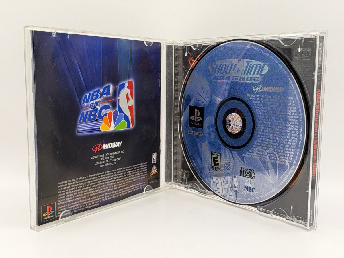 NBA Showtime NBA on NBC CL01 (CIB) Playstation One