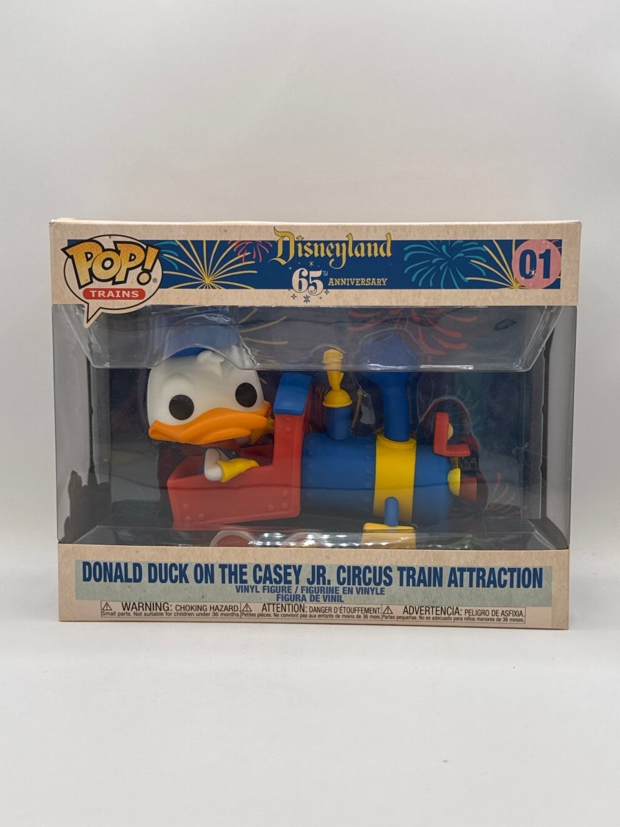Disneyland Resort 65TH Anniversary: Donald Duck on the Casey Jr. Circus Train Attraction #01 Funko Pop