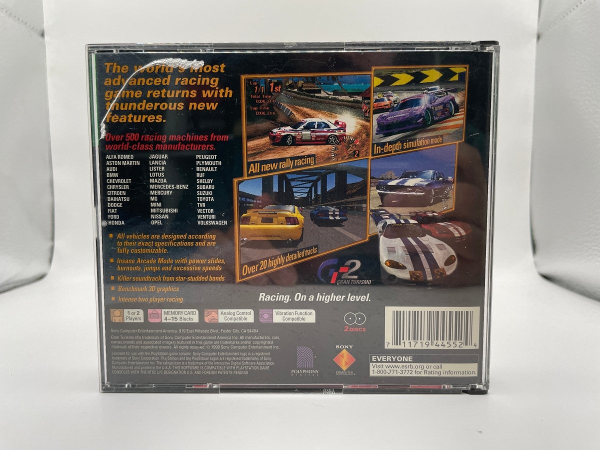 Gran Turismo 2 [Greatest Hits] CL01 (CIB) Playstation One