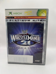 WWE Wrestlemania 21 [Platinum Hits] CL01 (CIB) Original Xbox