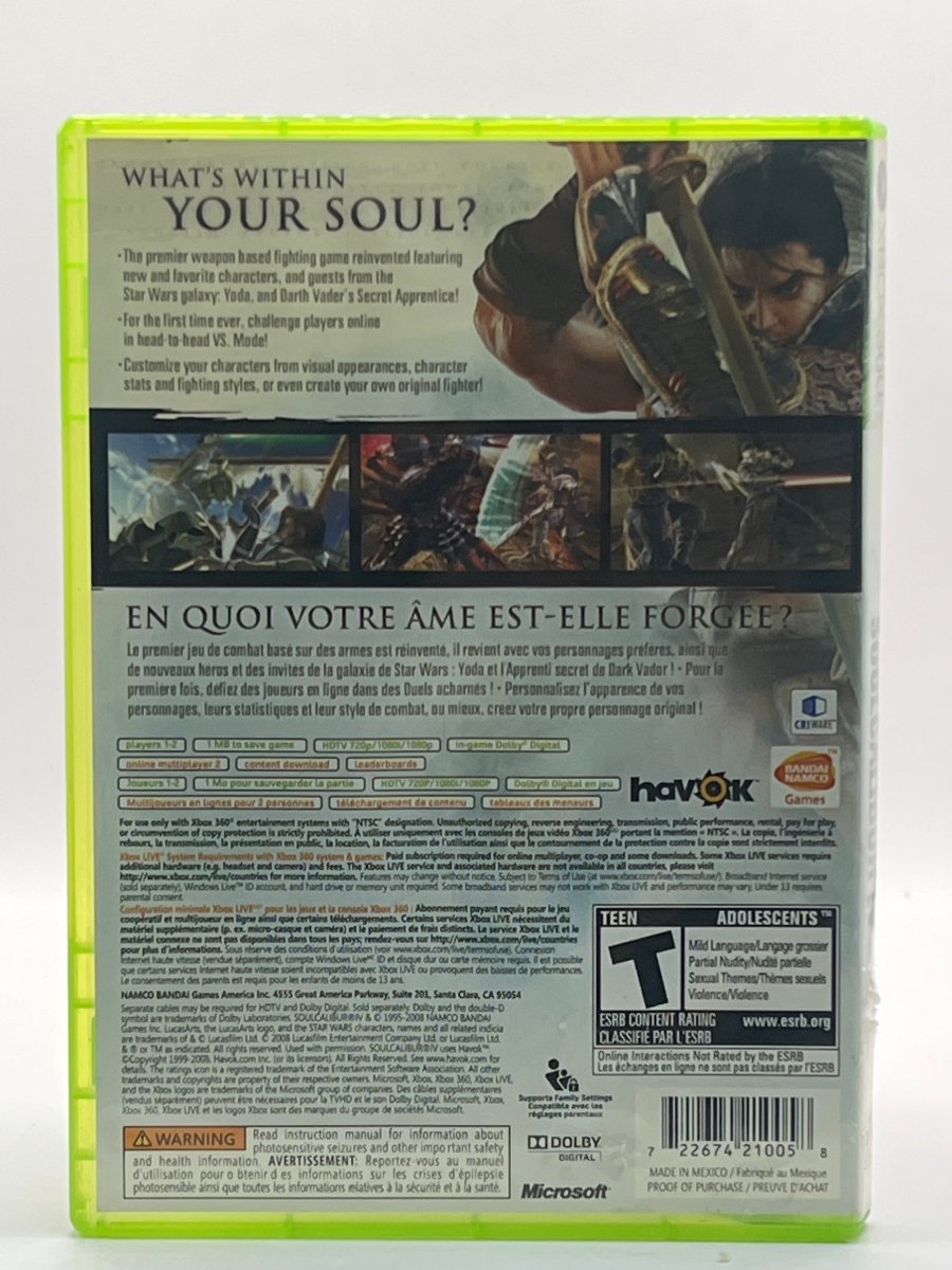 SoulCalibur IV CL01 (CIB) Xbox 360