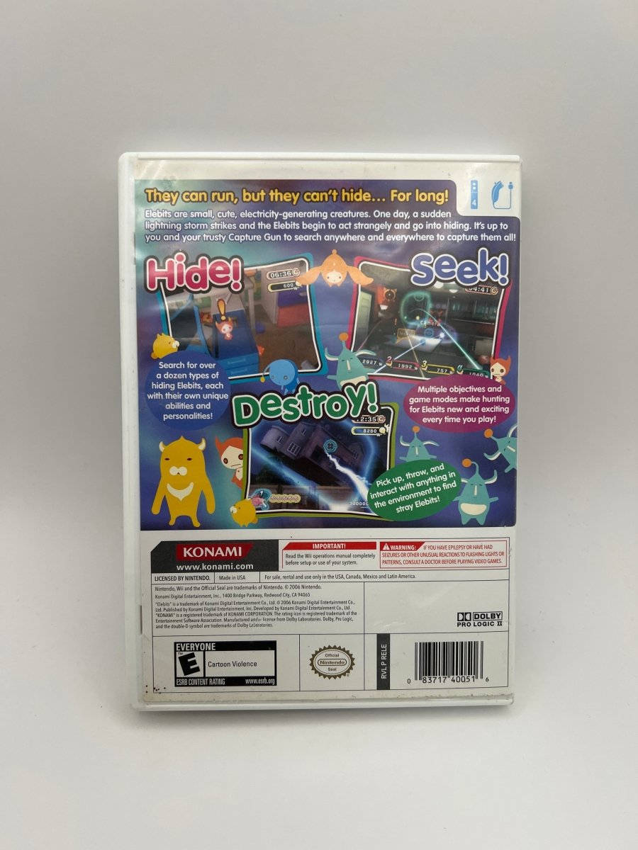 Elebits CL01 (CIB) Nintendo Wii