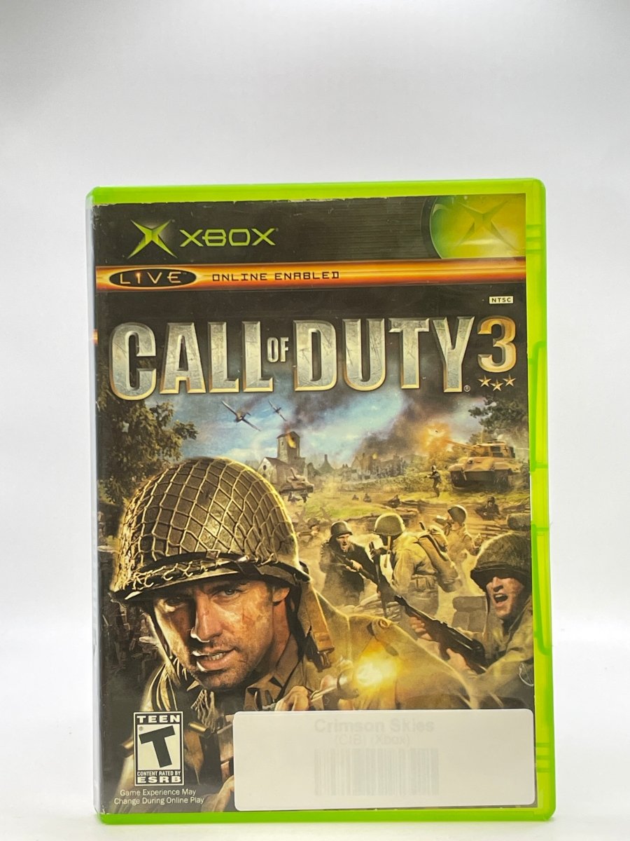 Call of Duty 3 CL01 (Missing Manual) Original Xbox