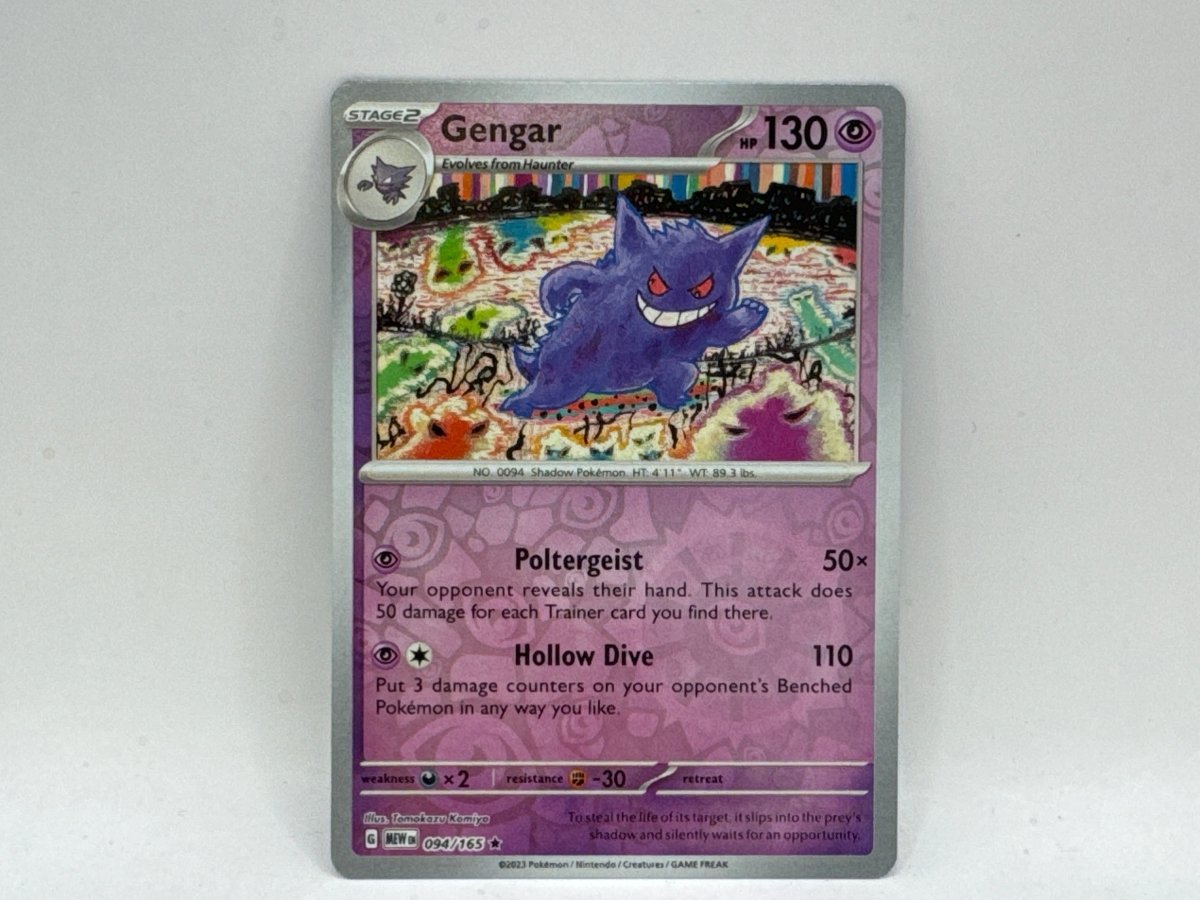 Gengar 094/165 (LP) CL01 Pokemon