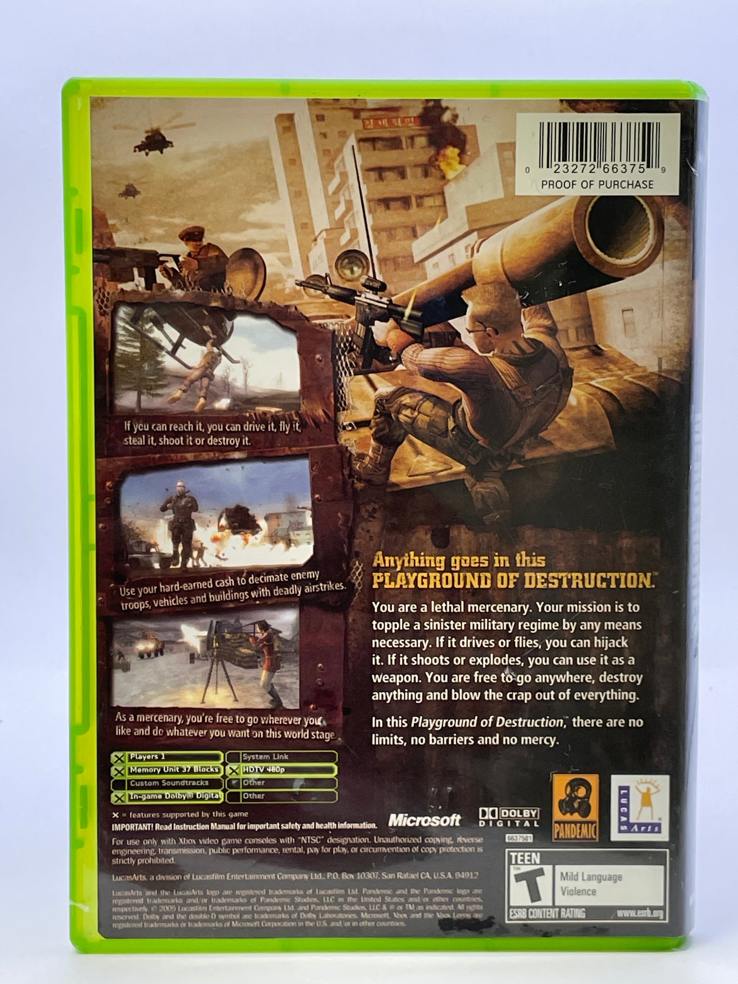 Mercenaries CL01 (CIB) Original Xbox