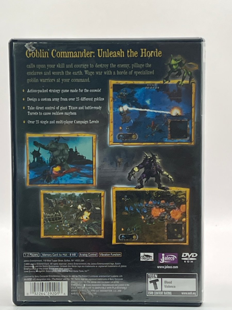 Goblin Commander CL01 (CIB) PlayStation 2