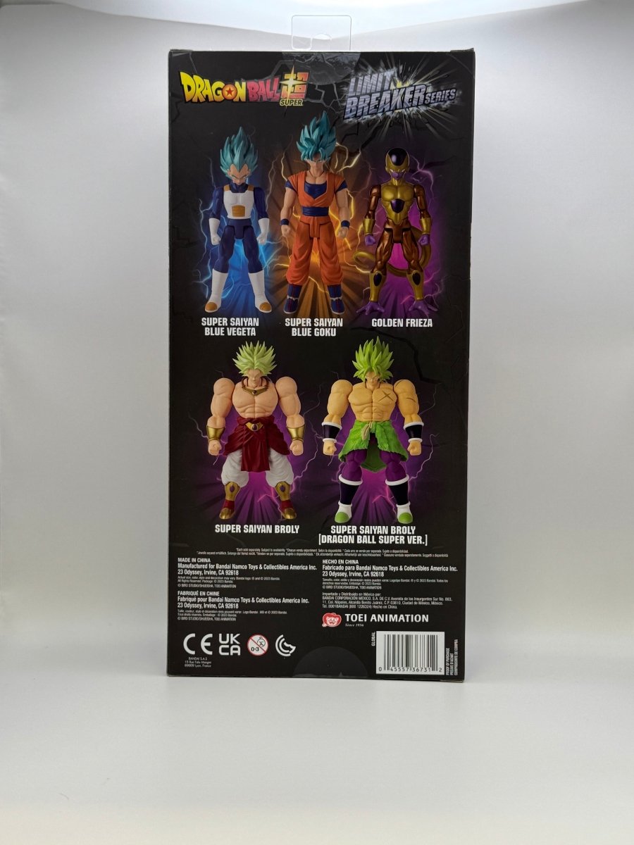 Dragon Ball Super Limit Breaker Series Super Saiyan Blue Goku 2023 12” Action Figure