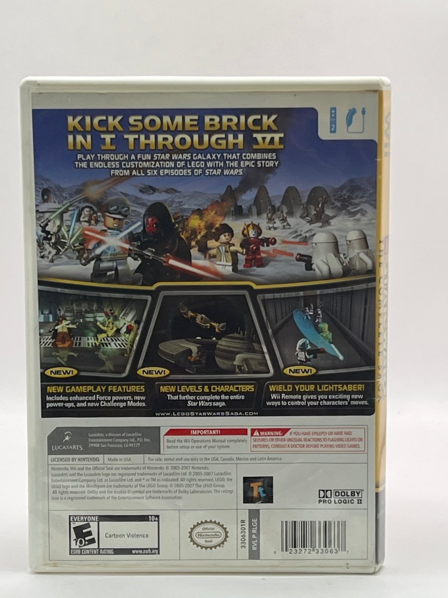 LEGO Star Wars Complete Saga CL02 (CIB) Nintendo Wii