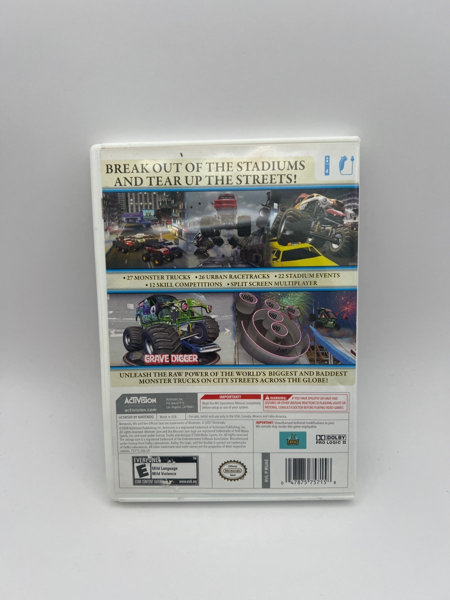 Monster Jam: Urban Assault CL01 (CIB) Nintendo Wii