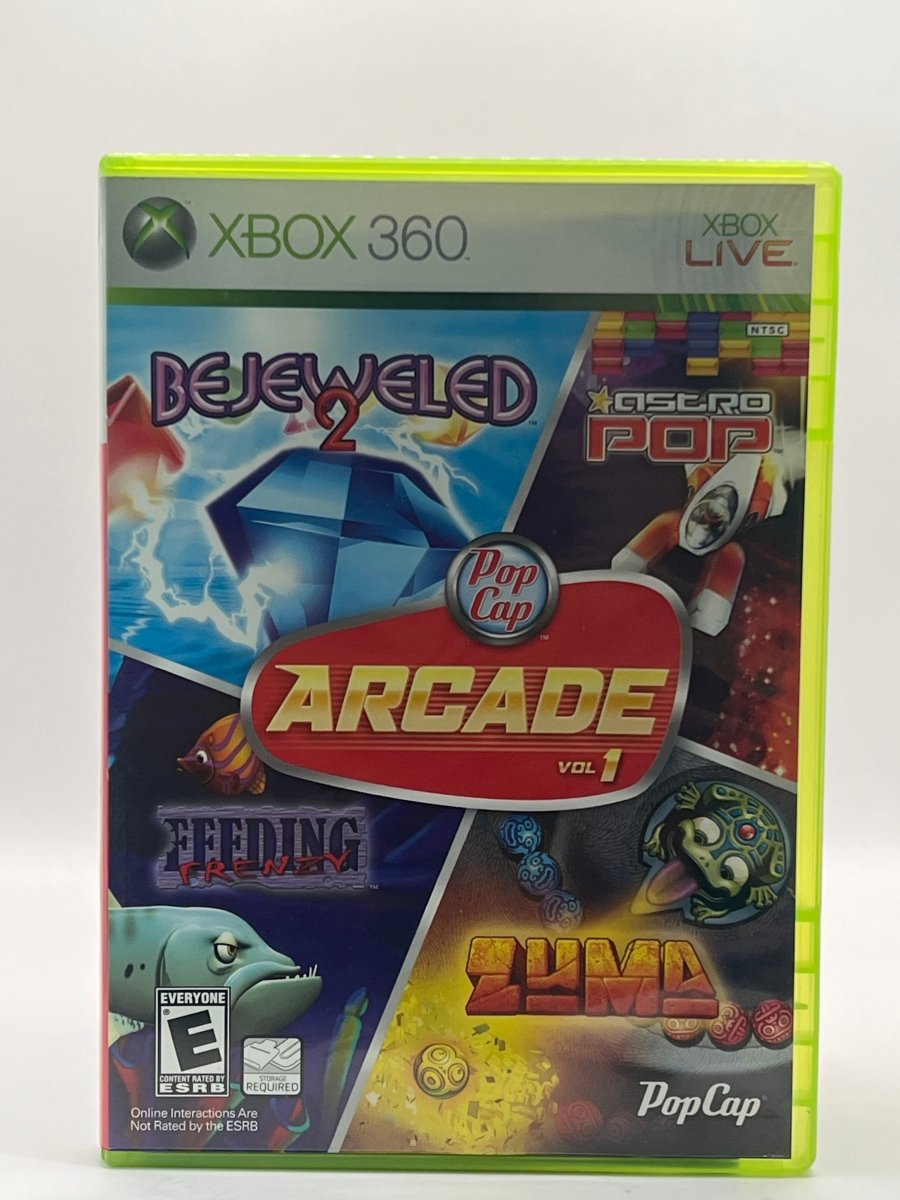 PopCap Arcade Vol. 1 CL01 (CIB) Xbox 360