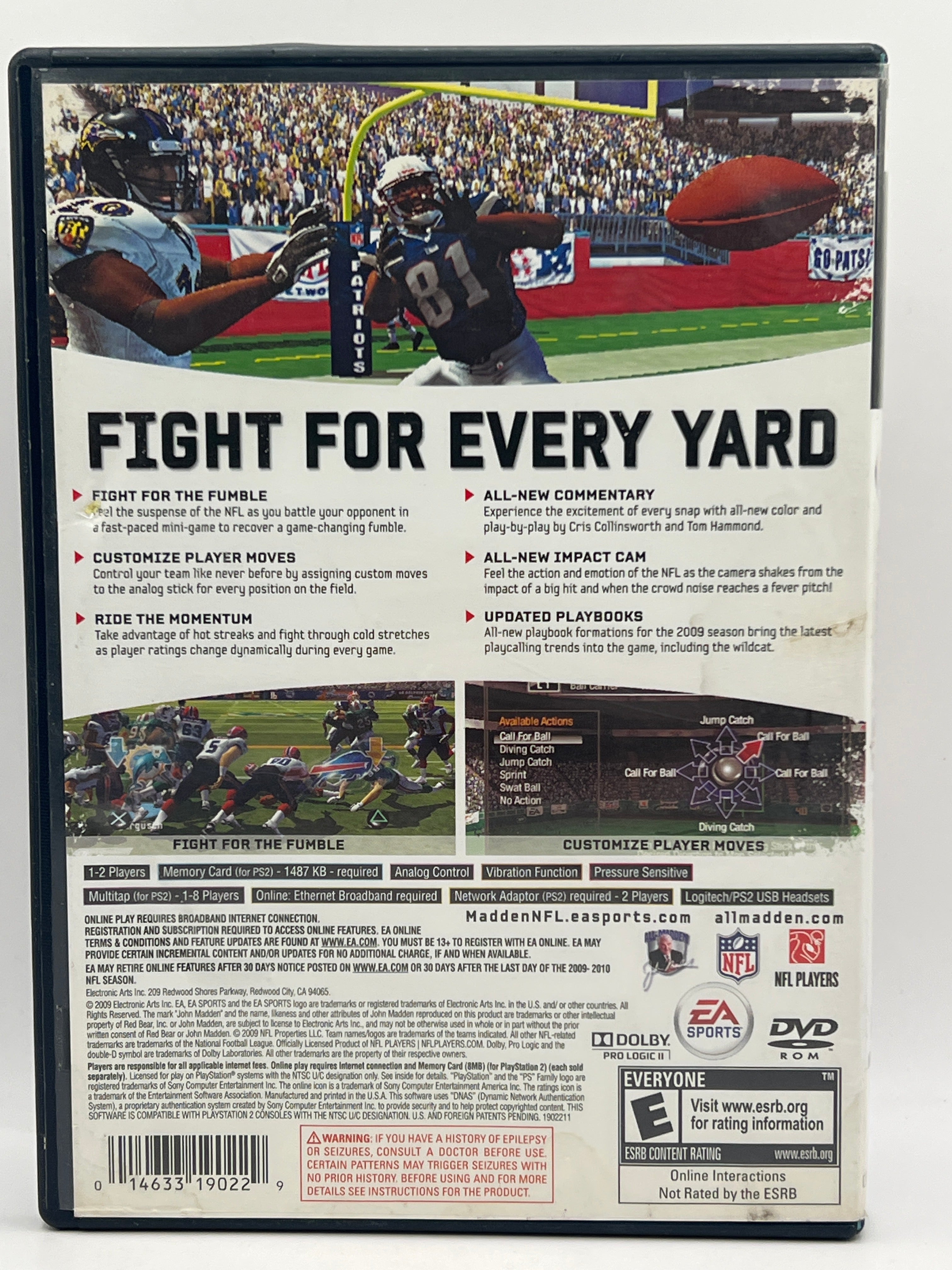 Madden NFL 10 CL01 (CIB) PlayStation 2