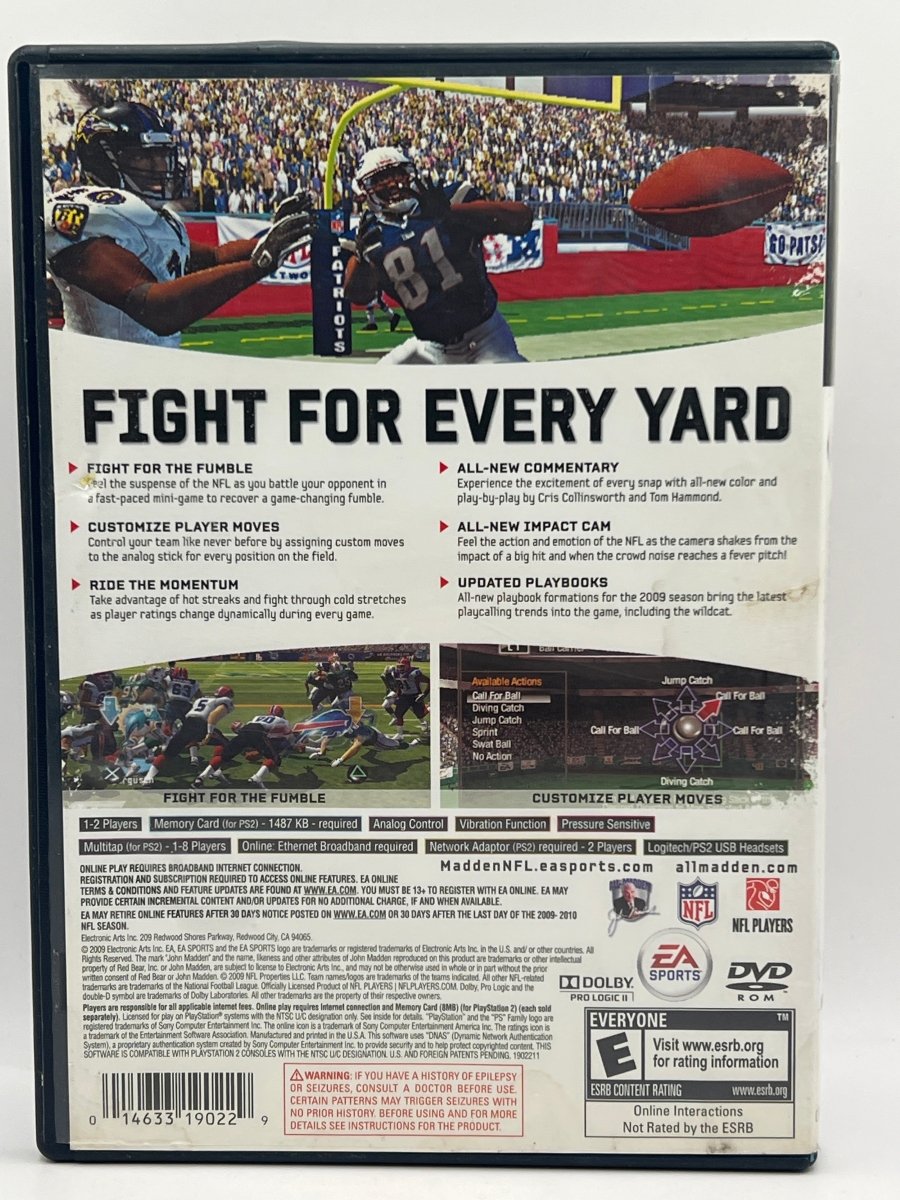 Madden NFL 10 CL01 (CIB) PlayStation 2