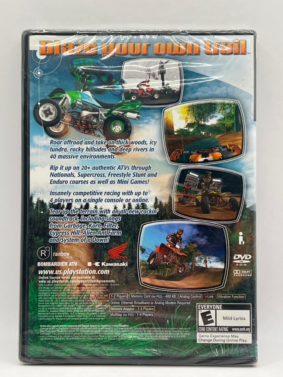 ATV Offroad Fury 2 [Not for Resale] CL01 (NEW) PlayStation 2