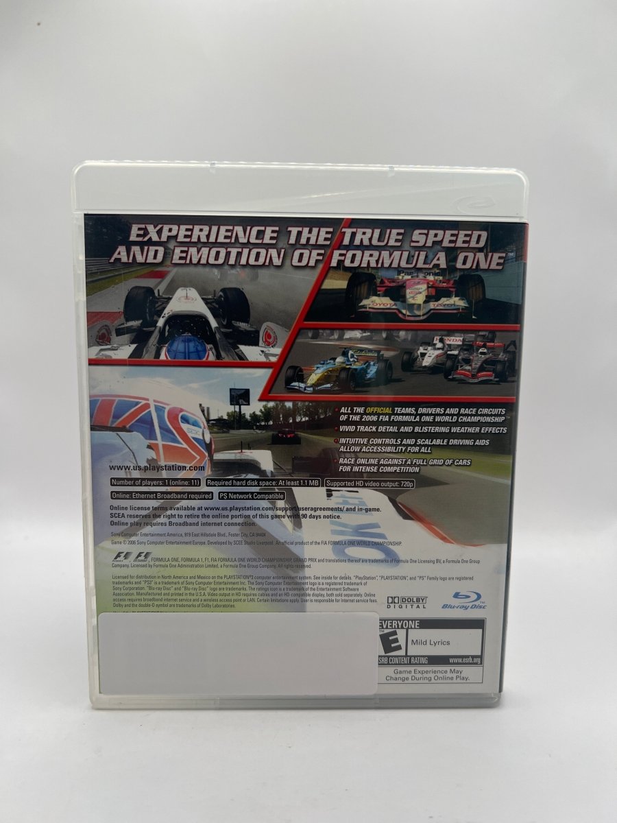 F1 Championship Edition CL01 (CIB) Playstation 3