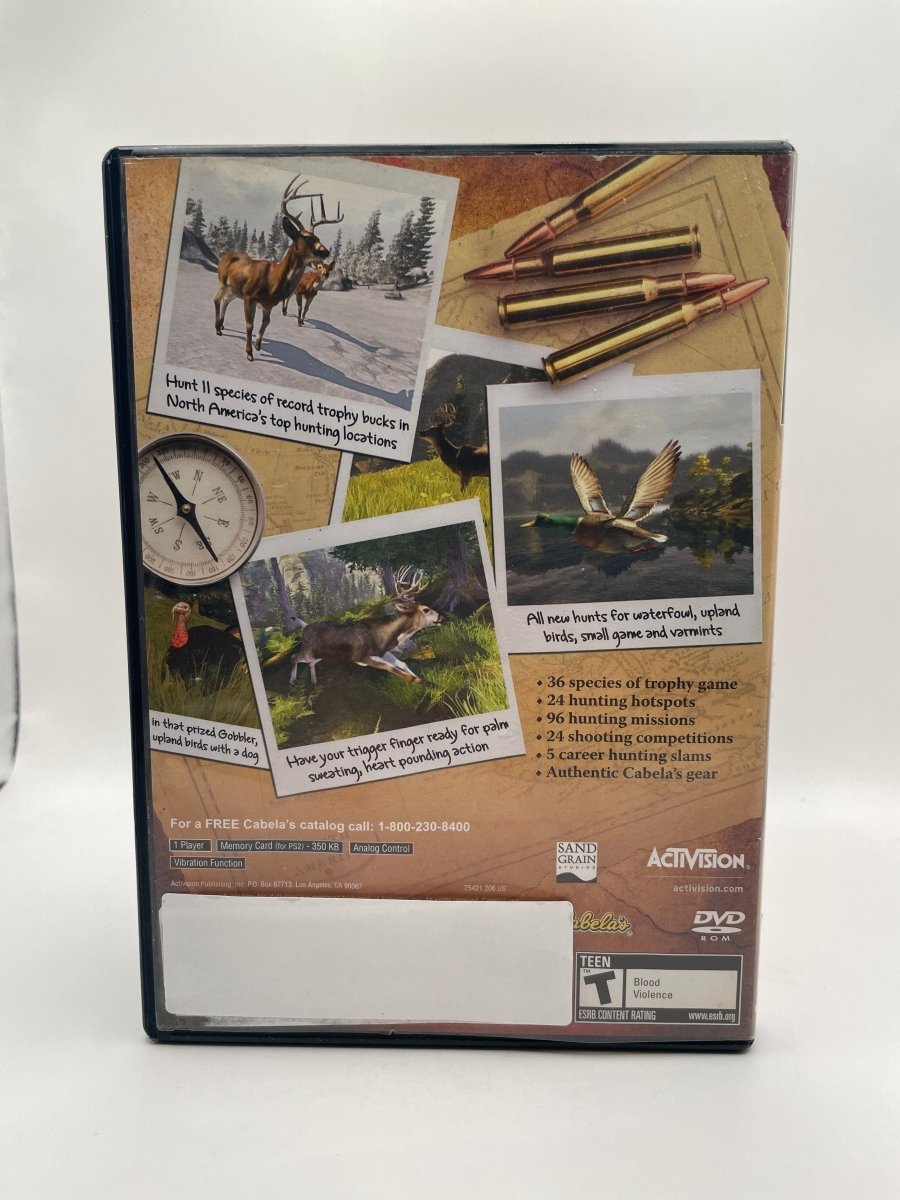 Cabela's Trophy Bucks CL02 (CIB) PlayStation 2