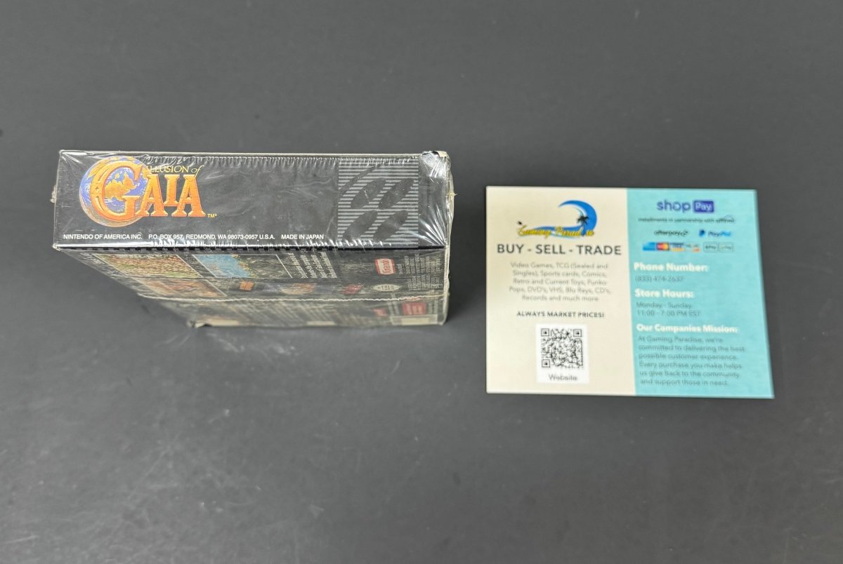 Illusion of Gaia Super Nintendo CL 01