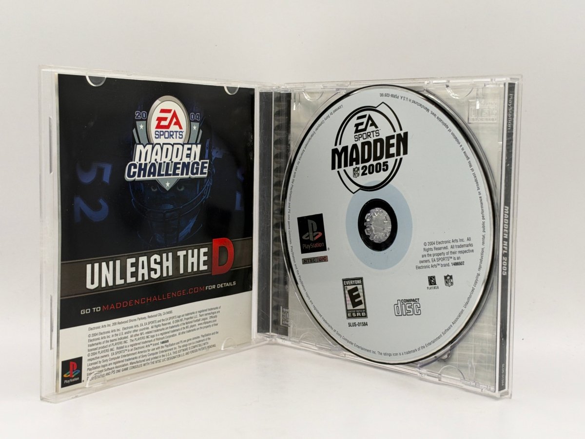 Madden 2005 CL01 (CIB) Playstation One