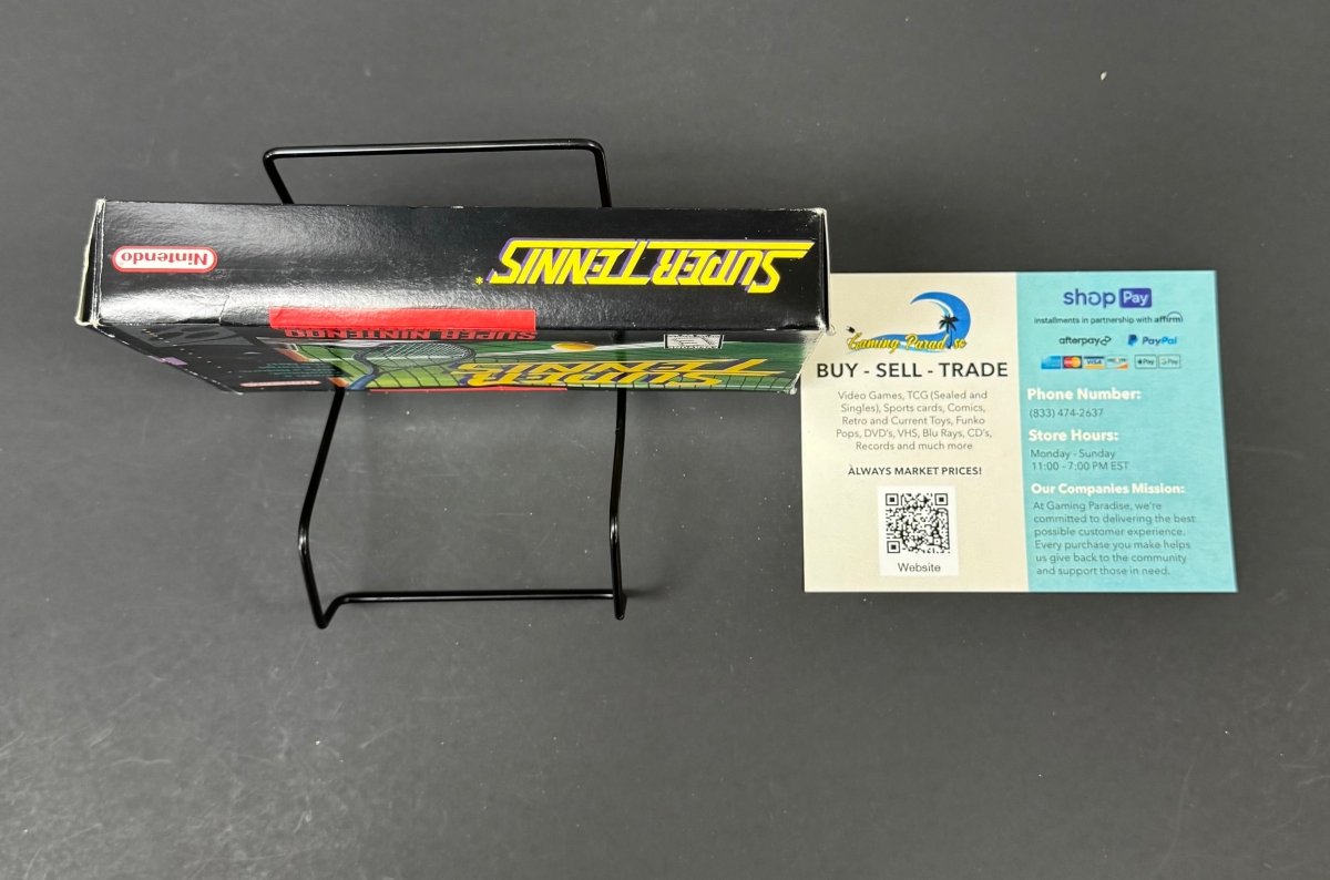 Super Tennis Super Nintendo CL 01