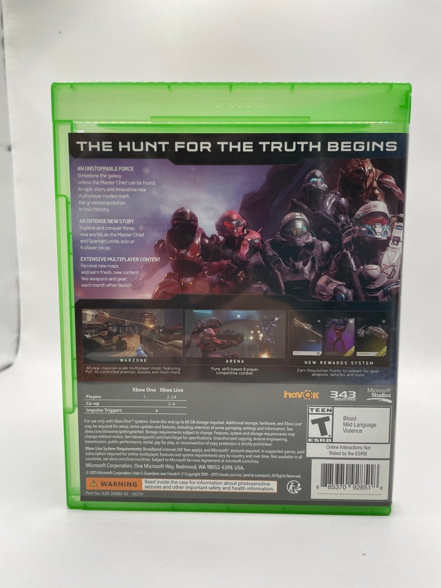 Halo 5 Guardians CL02 (CIB) Xbox One