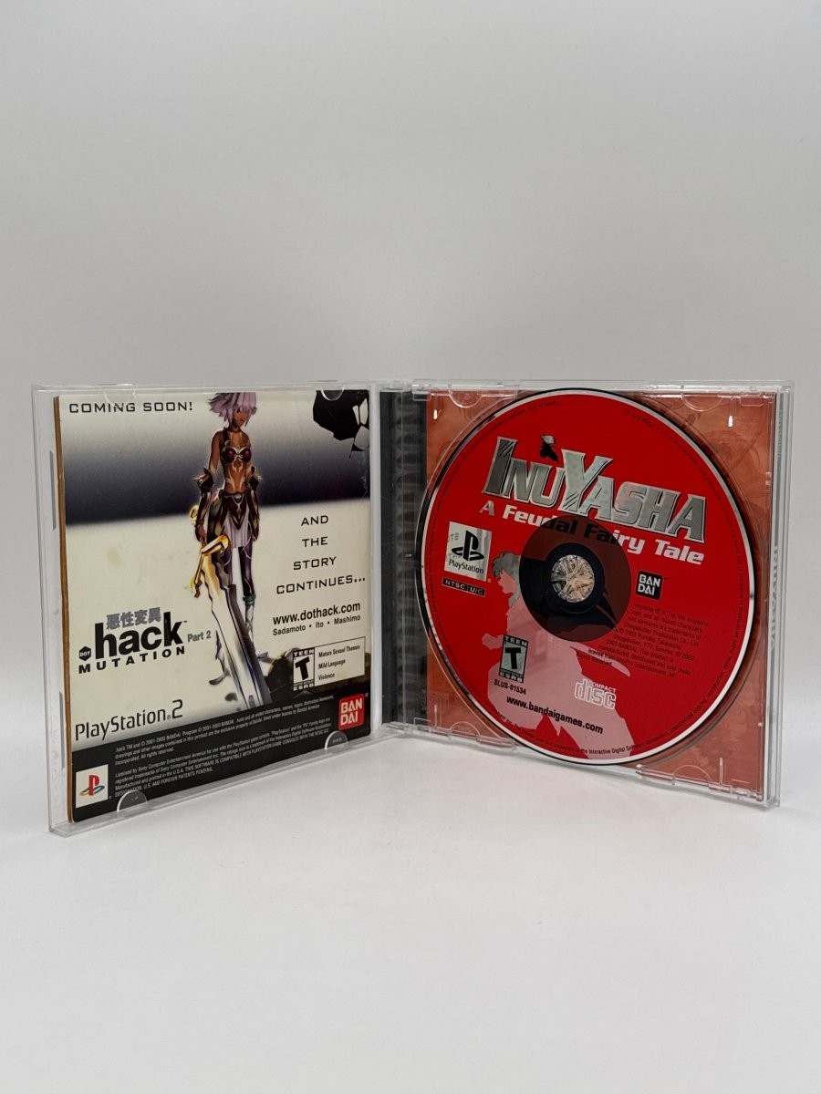 Inuyasha A Feudal Fairy Tale CL01 (CIB) PlayStation One