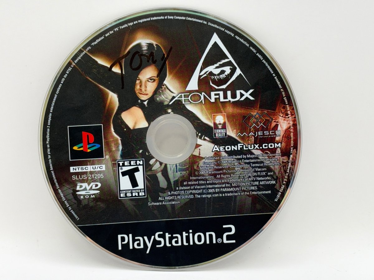 Aeon Flux CL01 (Disc Only) PlayStation 2