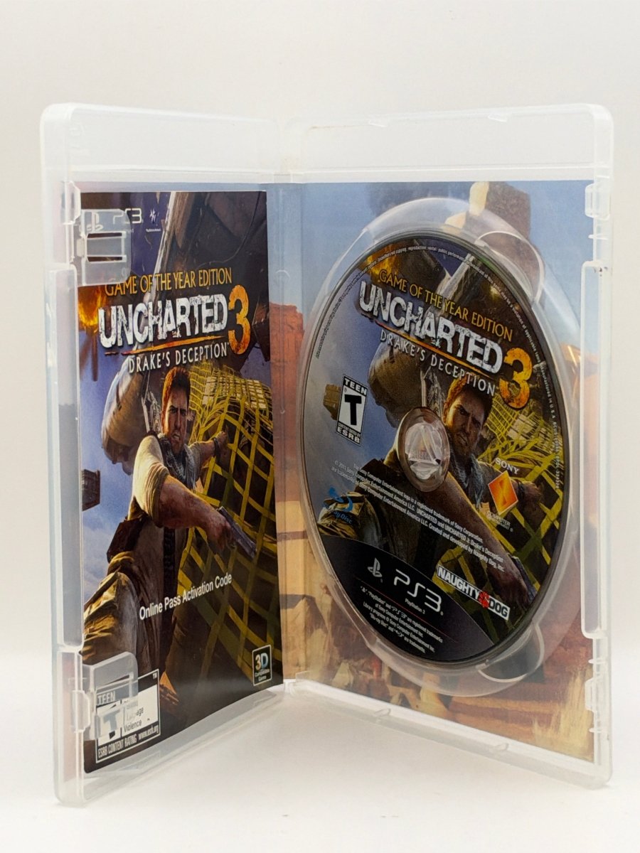 Uncharted 3: Drake's Deception CL02 (CIB) Playstation 3