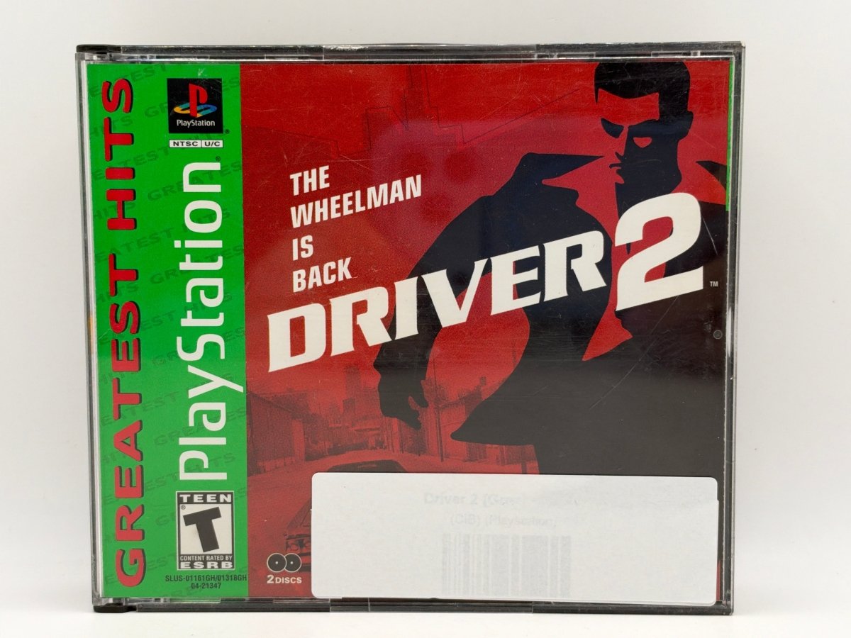 Driver 2 [Greatest Hits] CL01 (CIB) Playstation One