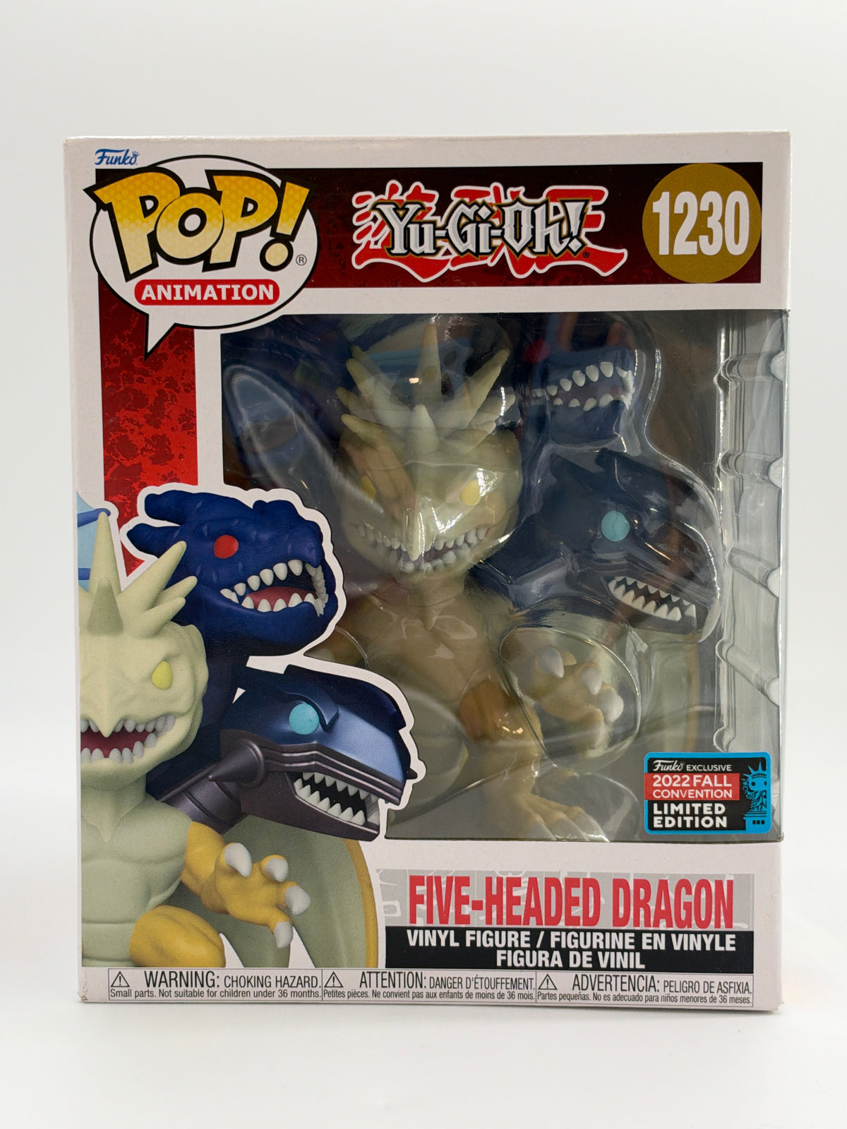 Yu-Gi-Oh!: Five-Headed Dragon - 2022 Fall Convention Exclusive #1230 Funko Pop