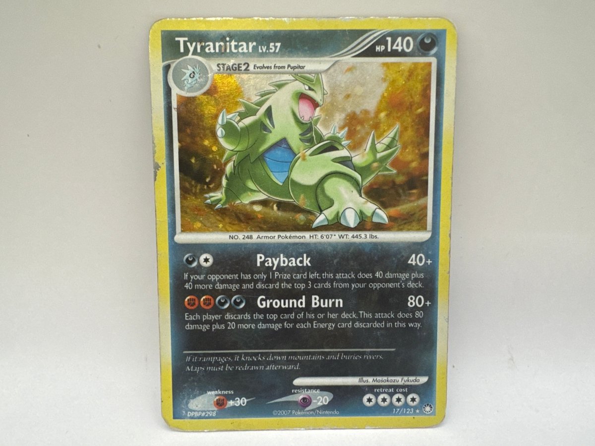 Tyranitar 017/123 (Damaged) CL01 Pokemon