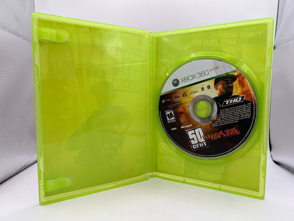 50 Cent: Blood on the Sand CL01 (Missing Manual) Xbox 360