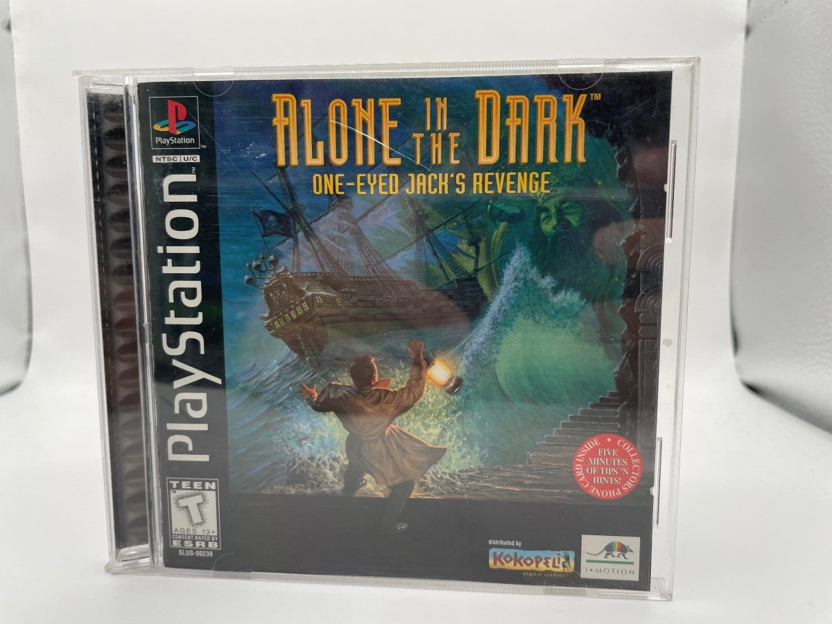 Alone In The Dark One Eyed Jack's Revenge CL01 (CIB) Playstation One
