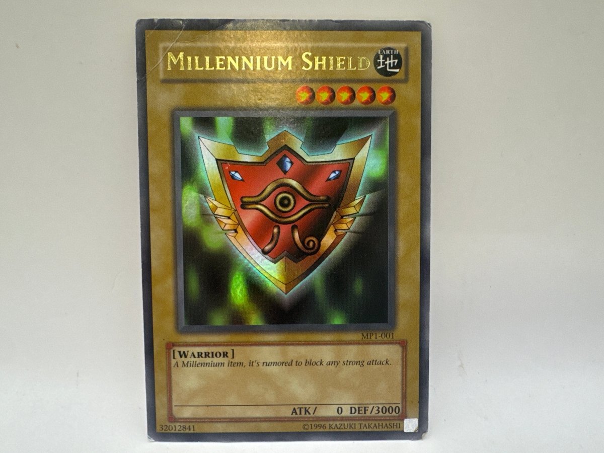 Millennium Shield MP1-001 (Damaged) CL01 YuGiOh McDonald's Promo