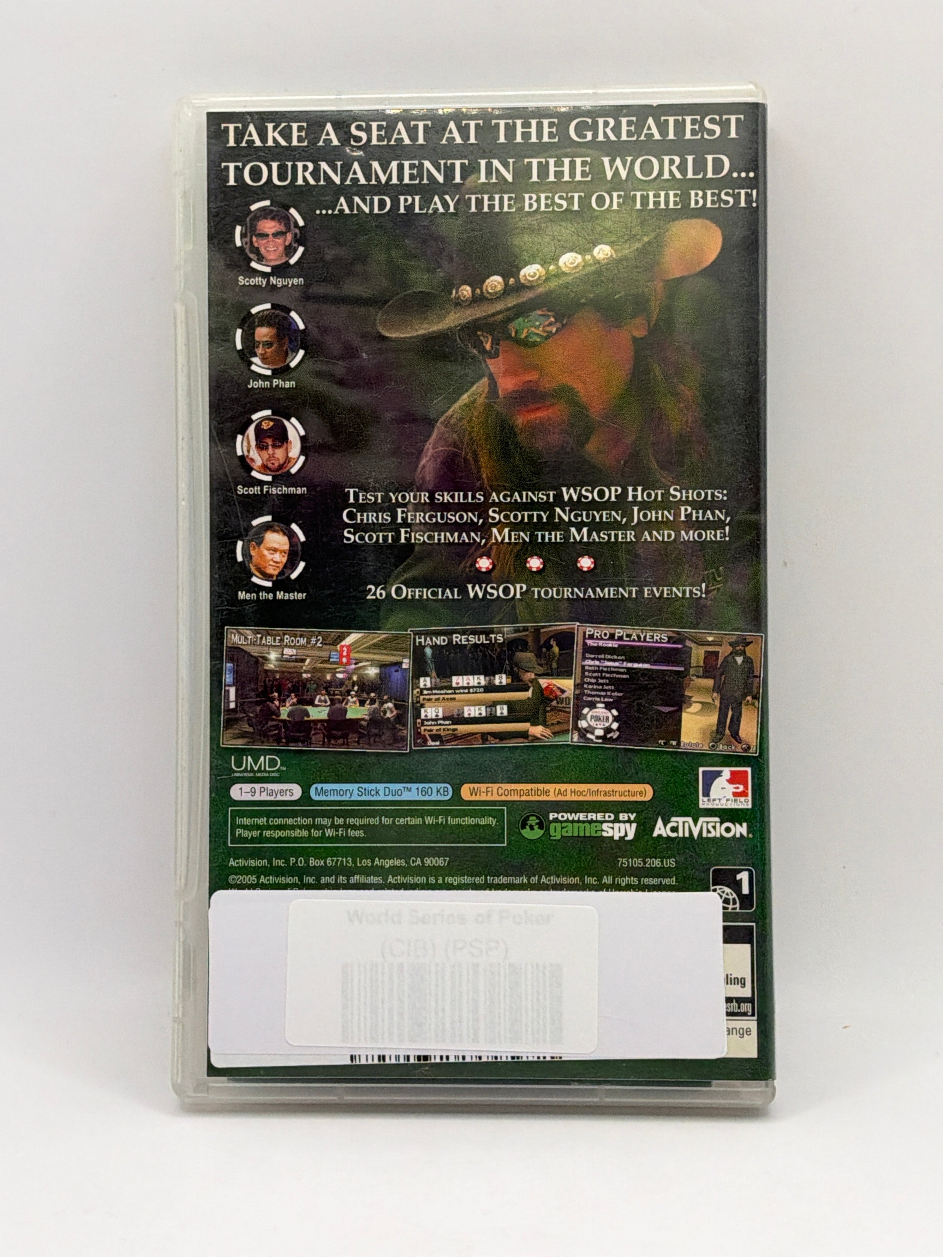 World Series of Poker CL01 (CIB) PSP