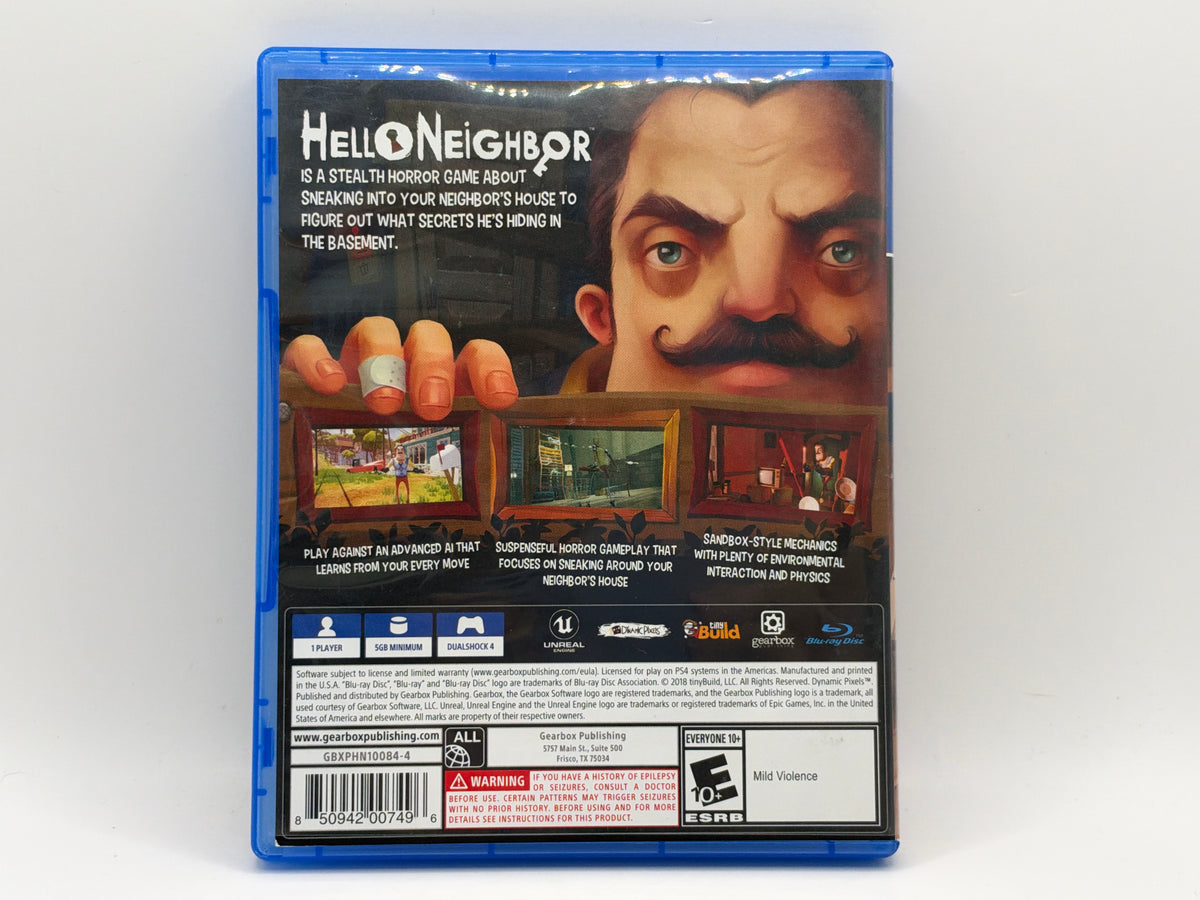 Hello Neighbor CL01 (CIB) PlayStation 4