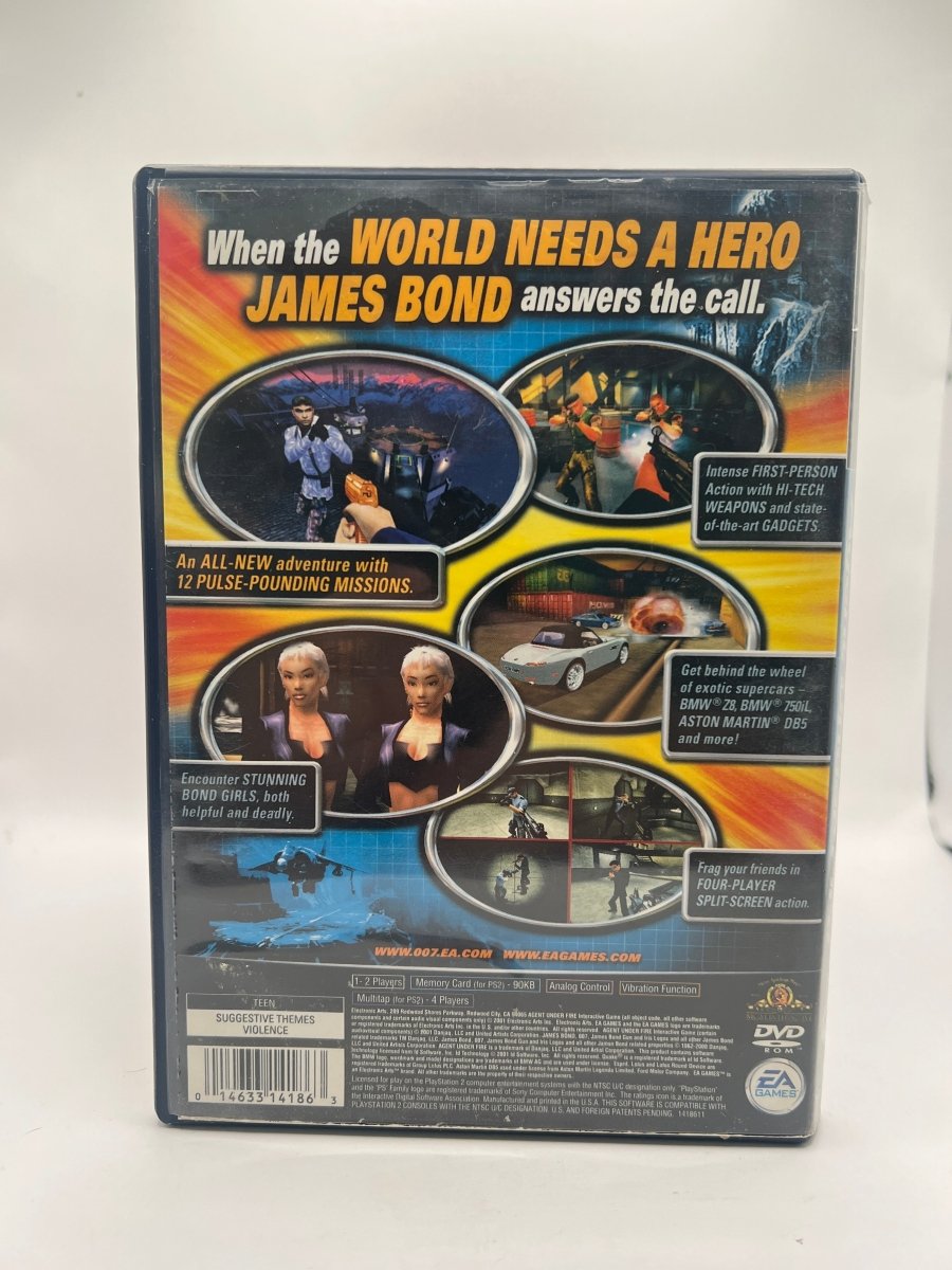 007 Agent Under Fire CL07 (CIB) PlayStation 2