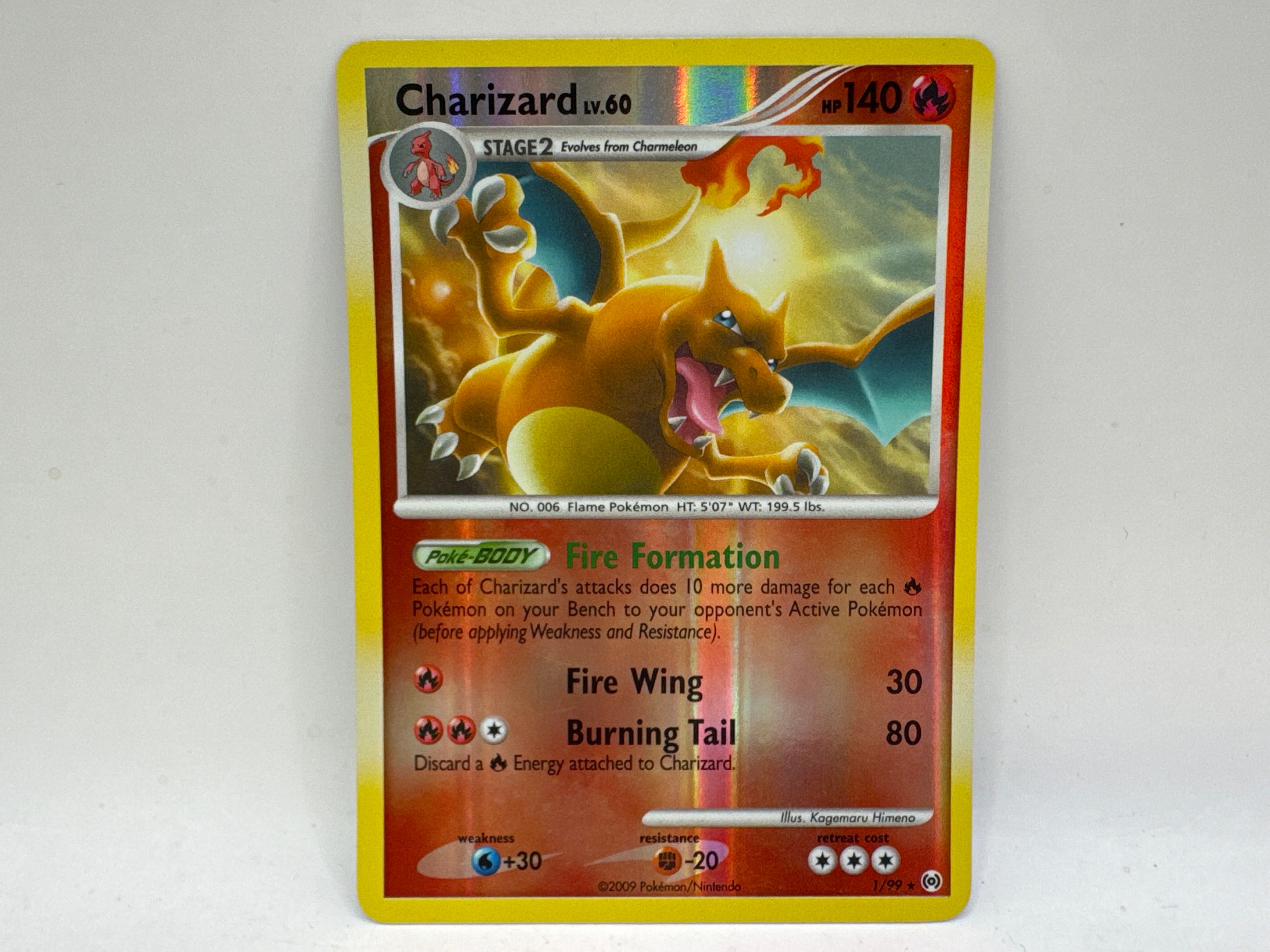 Charizard 01/99 (LP) CL01 Pokemon