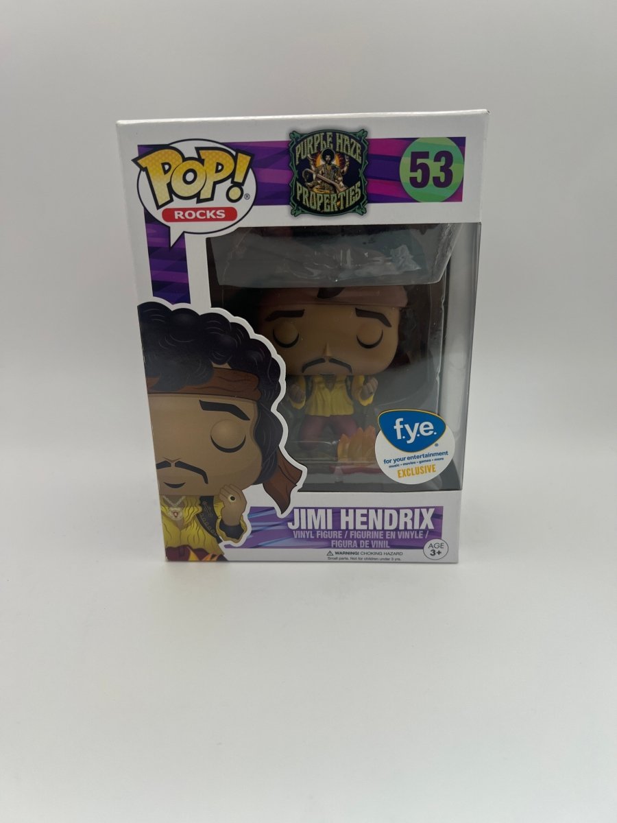 Purple Haze Properties: Jimi Hendrix - FYE Lunch Exclusive #53 Funko Pop