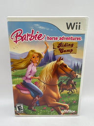 Barbie Horse Adventures: Riding Camp CL01 (Missing Manual) Nintendo Wii