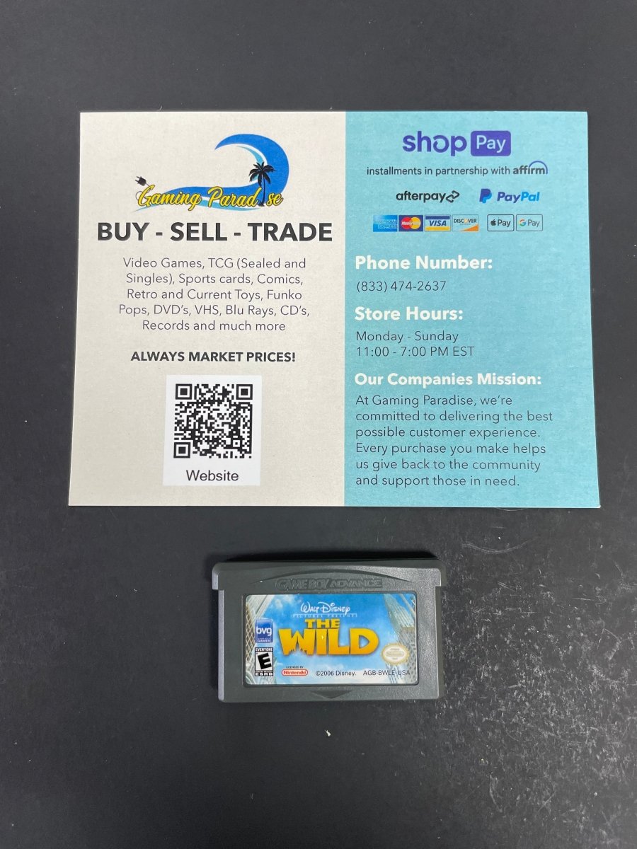 The Wild Gameboy Advance CL 01