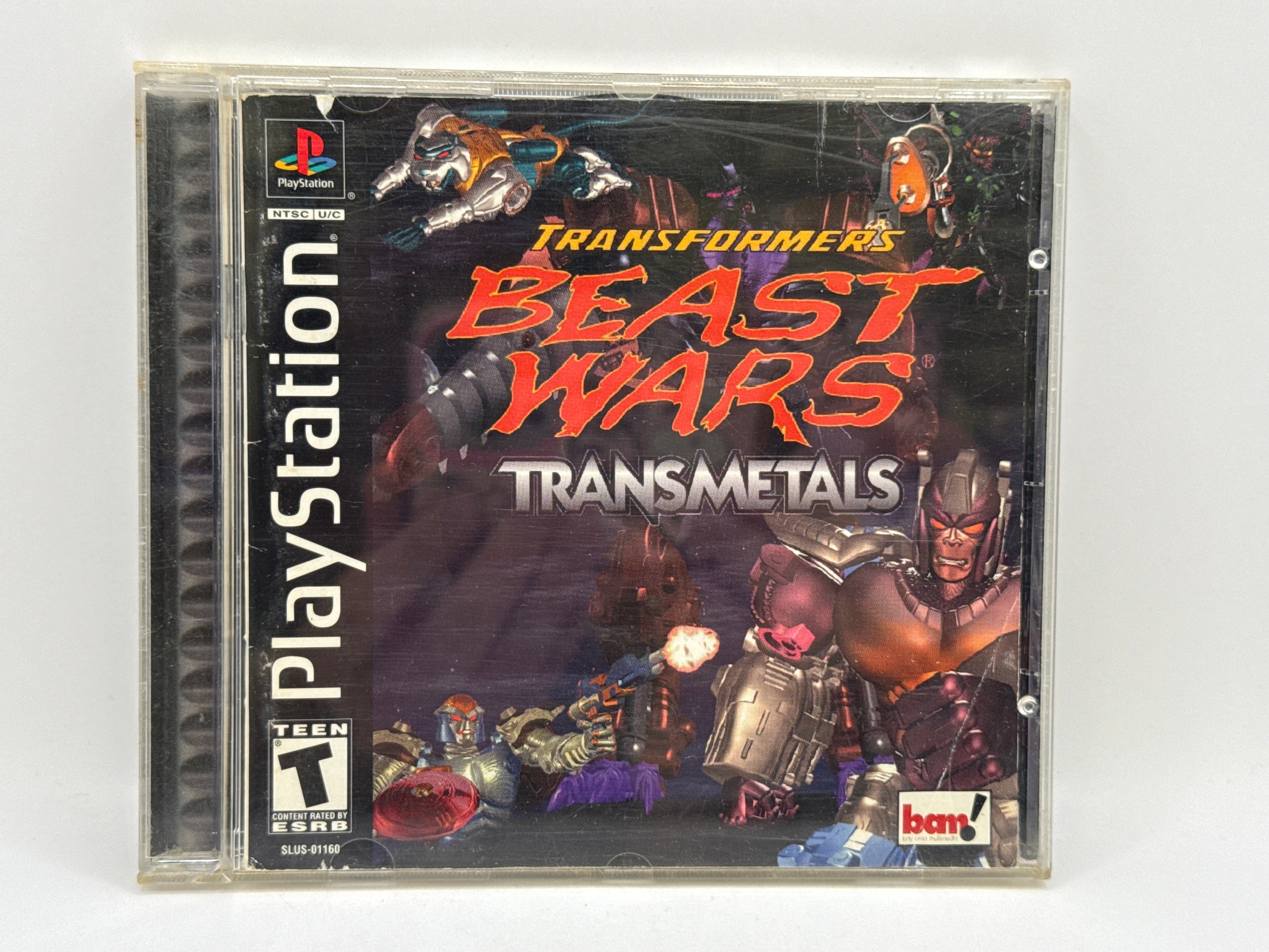 Transformers Beast Wars Transmetals CL01 (CIB) PlayStation One