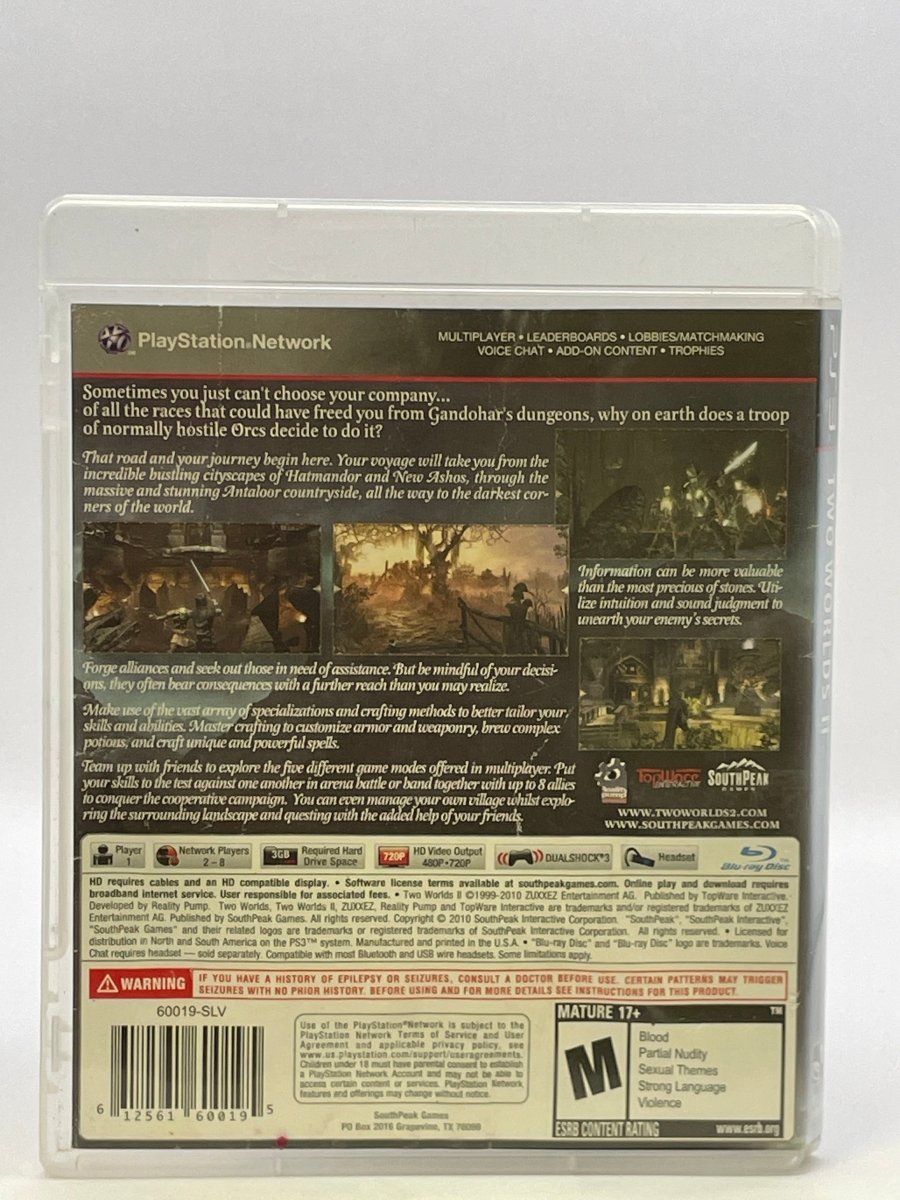 Two Worlds II CL02 (CIB) Playstation 3