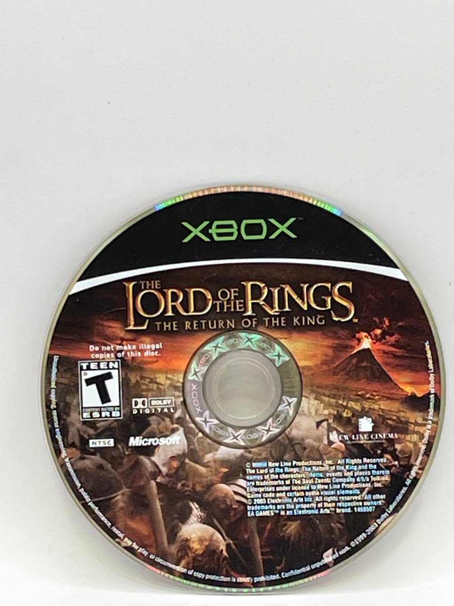 Lord of the Rings Return of the King CL01 (Loose Disc) Original Xbox