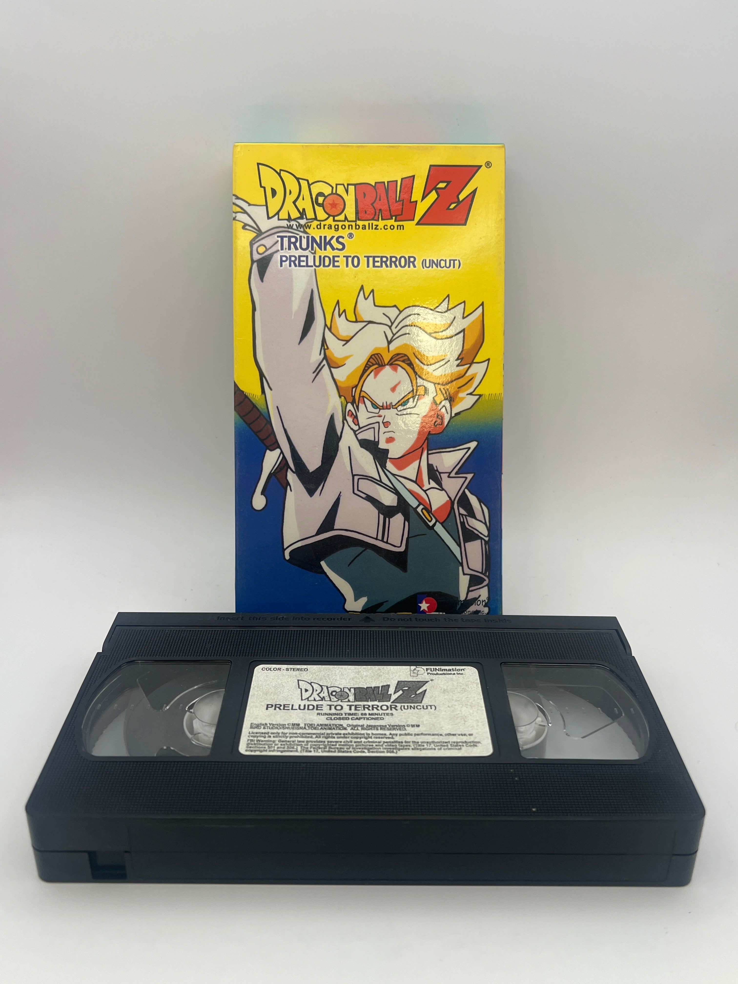 Dragon Ball Z - Trunks: Prelude To Terror (Uncut) (2000) Used VHS