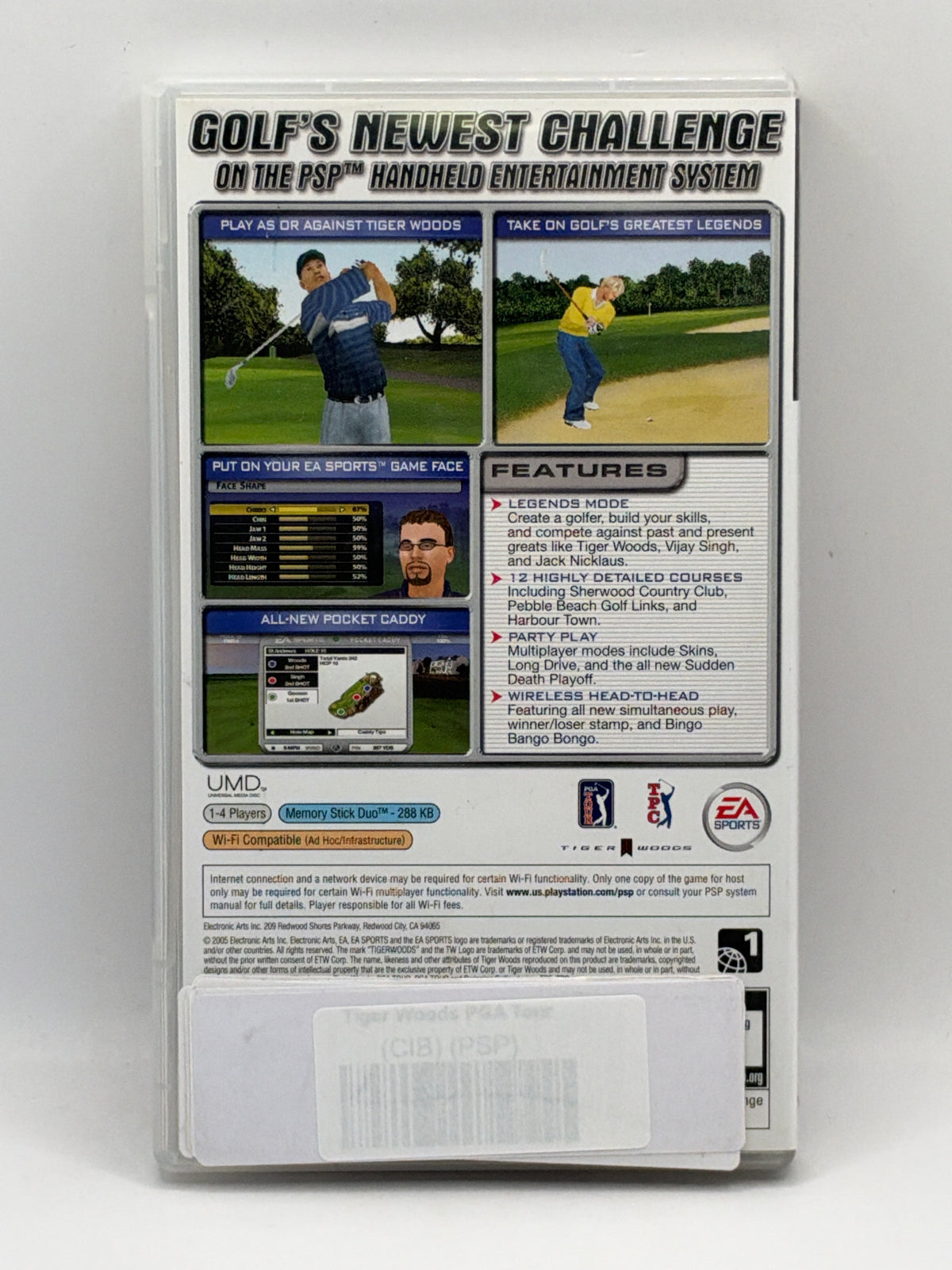 Tiger Woods PGA Tour CL02 (CIB) PSP