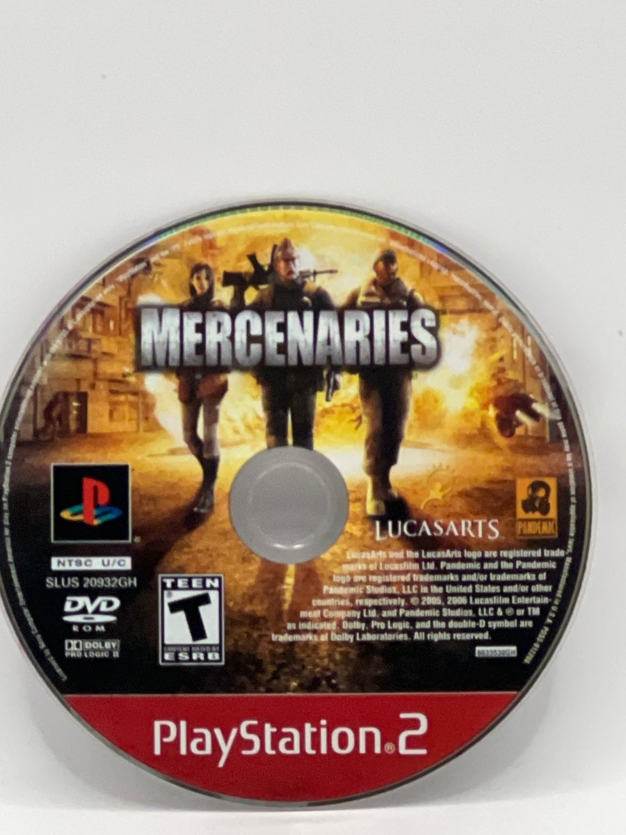 Mercenaries [Greatest Hits] CL01 (CIB) PlayStation 2