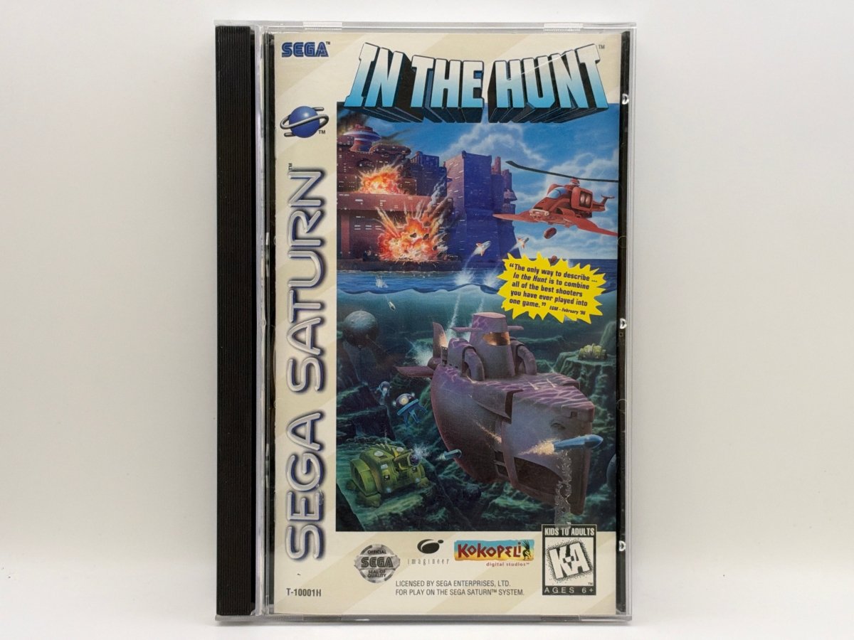 In the Hunt CL01 (CIB) Sega Saturn